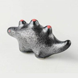 Edokko Stegosaurus Dino Chopstick Rest - Black x Red