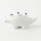 Edokko Stegosaurus Dino Chopstick Rest - White x Blue