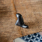 Edokko T-Rex Dino Chopstick Rest - Black x Blue