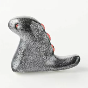 Edokko T-Rex Dino Chopstick Rest - Black x Red