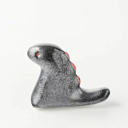 Edokko T-Rex Dino Chopstick Rest - Black x Red