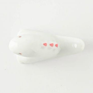 Edokko T-Rex Dino Chopstick Rest - White x Red