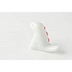 Edokko T-Rex Dino Chopstick Rest - White x Red