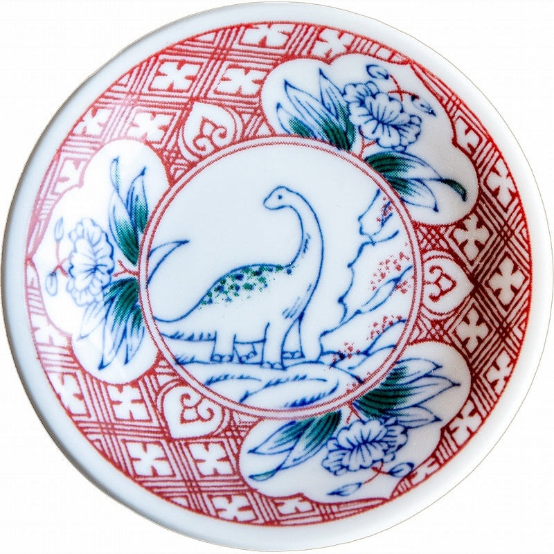 Edoko Dinosaur Small Plate 9D - Flower