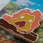 Ensky Howl’s Moving Castle Calcifer Pin Badge