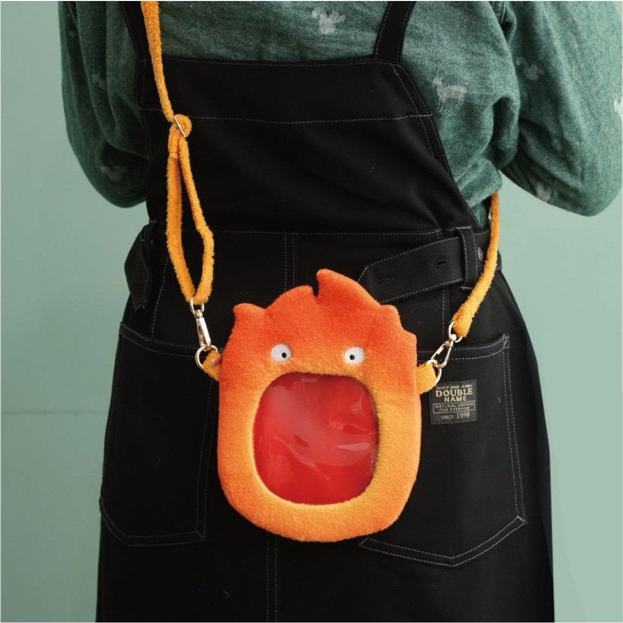 Ensky Howl's Moving Castle Calcifer Shoulder Bag Pouch