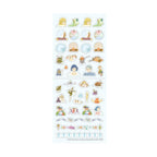 Studio Ghibli Howl's Moving Castle planner stickers featuring Sophie and Calcifer character motifs