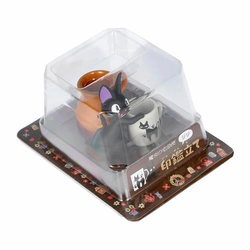 Ensky Kiki's Delivery Service Jiji Stamp and Pen Stand