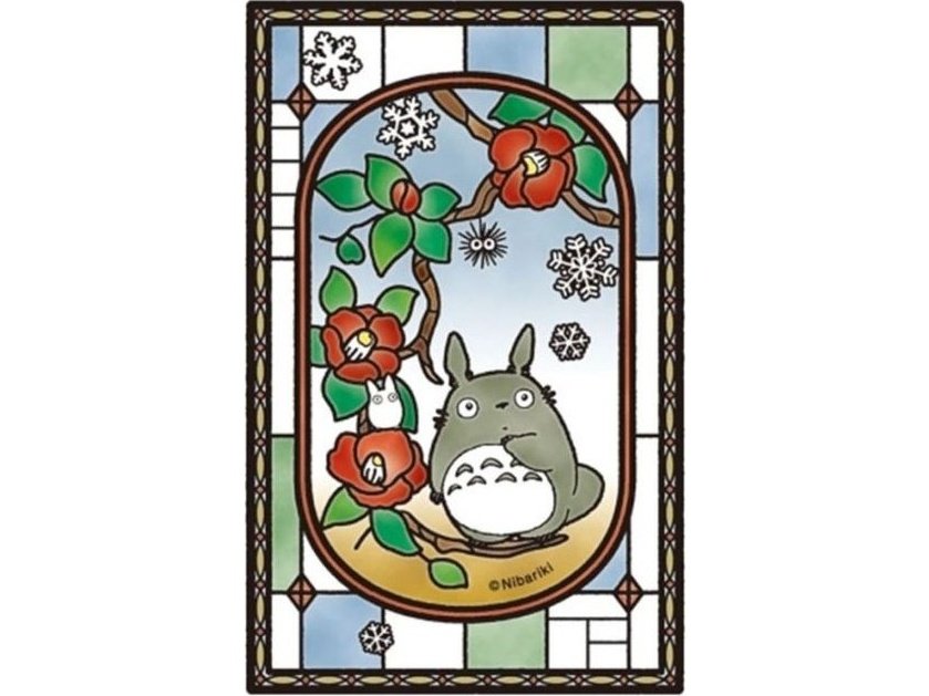 Ensky My Neighbour Totoro Camellia Blooming Day Art Crystal Jigsaw Puzzle 126 Pieces