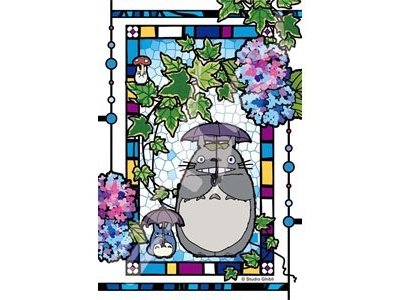 Ensky My Neighbour Totoro Hydrangea Garden Art Crystal Jigsaw Puzzle 126 Pieces