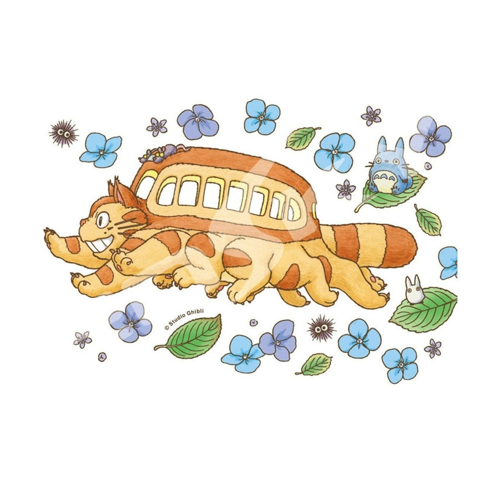 Ensky My Neighbour Totoro Hydrangeas and the Cat Bus Mini Jigsaw Puzzle 150pcs