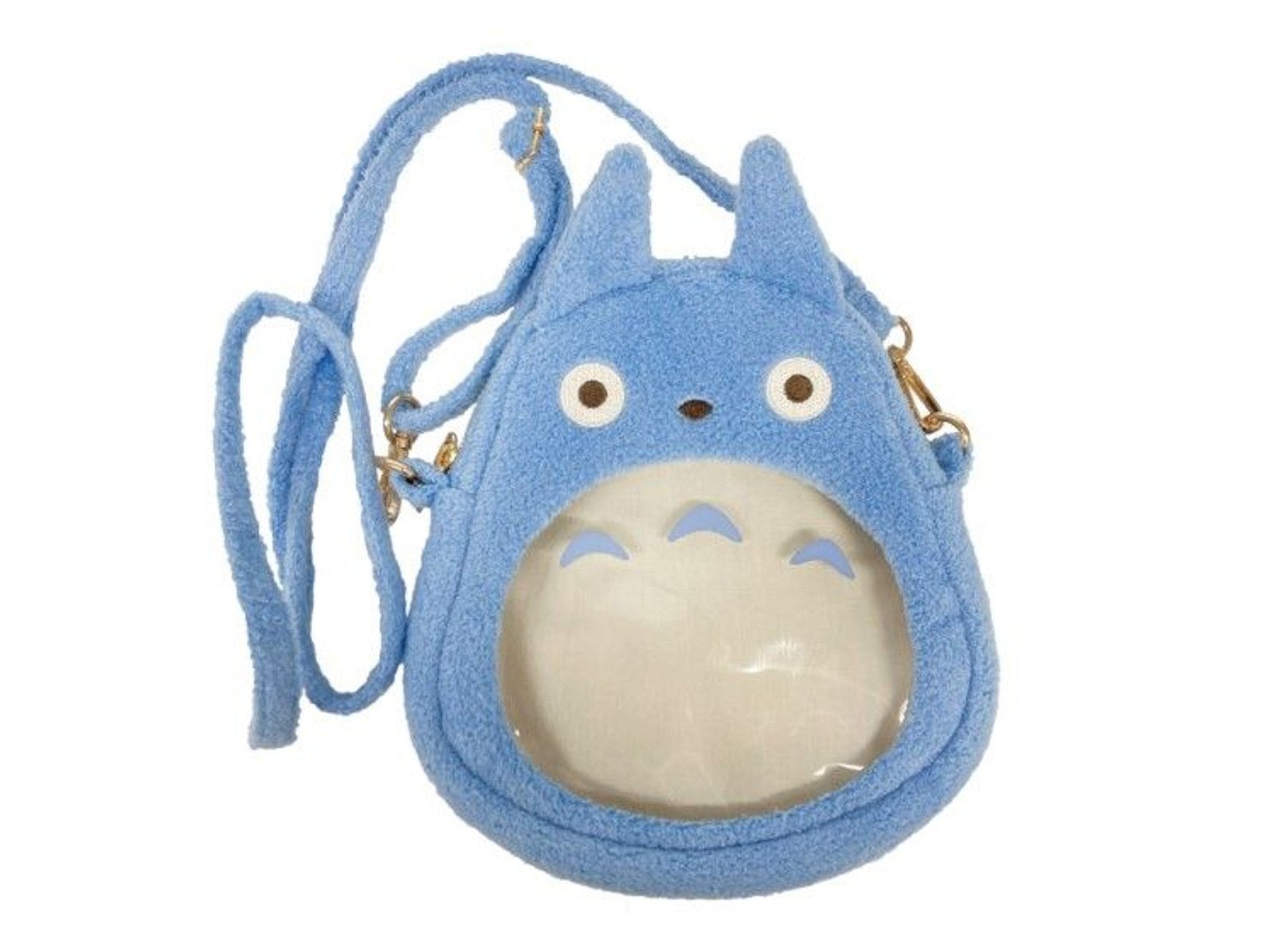 Ensky My Neighbour Totoro Medium Blue Shoulder Bag Pouch
