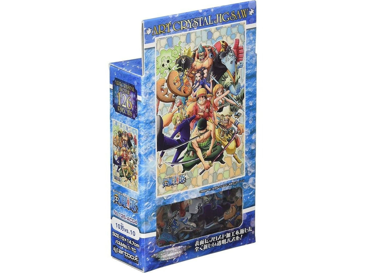 Ensky One Piece 100000 VS 10 Crystal Jigsaw Puzzle 126 Pieces 10 x 14.7 cm