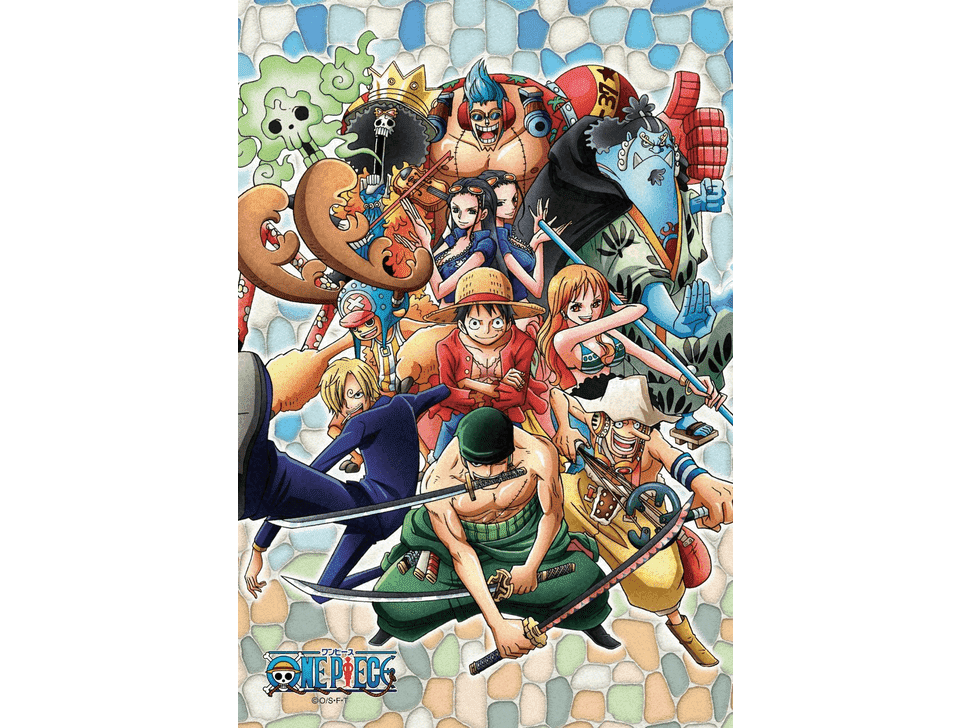 Ensky One Piece 100000 VS 10 Crystal Jigsaw Puzzle 126 Pieces 10 x 14.7 cm