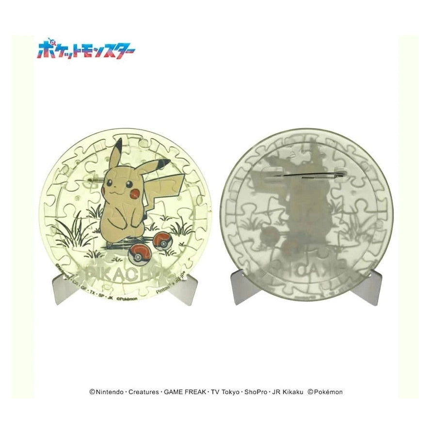 Ensky Pokemon Daily Sketch PACHIT Jigsaw Puzzle Badge Collection