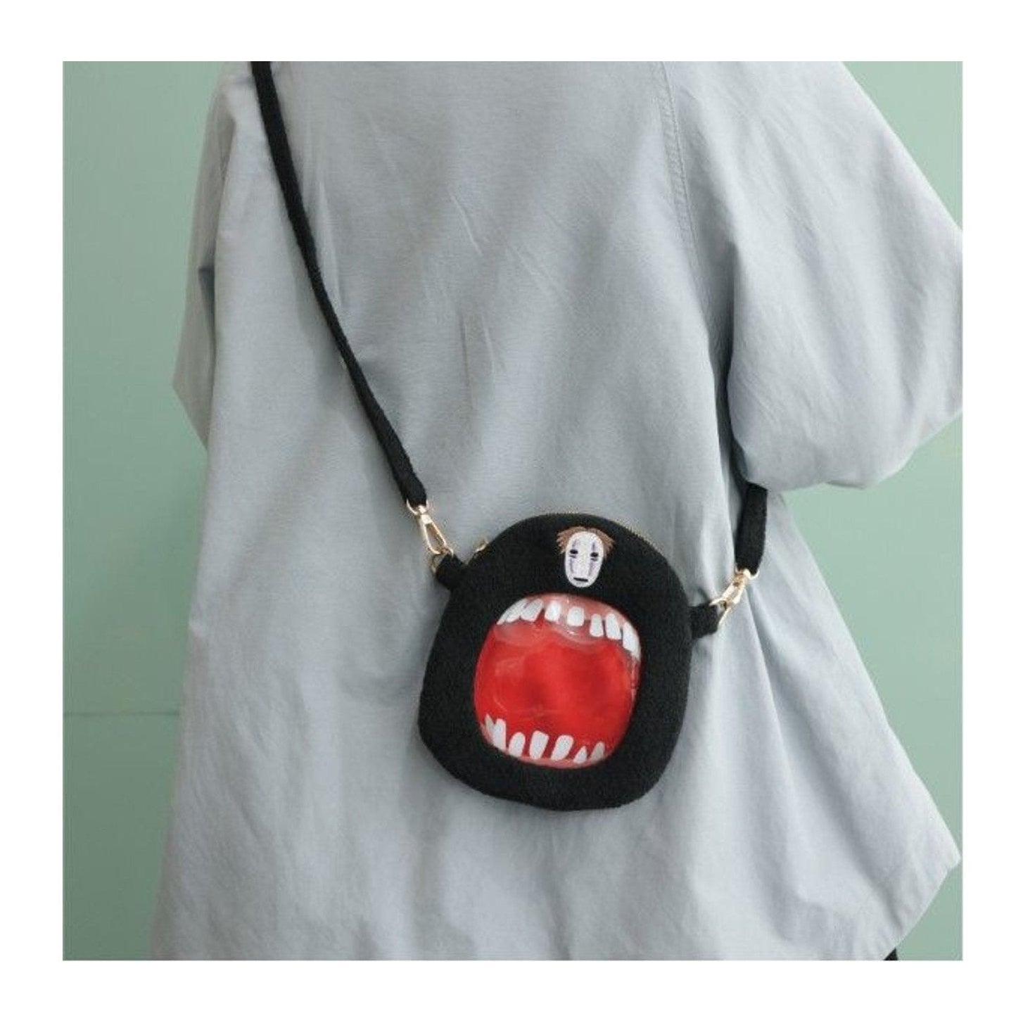 Ensky Spirited Away Kaonashi Shoulder Bag Pouch