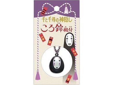 Ensky Spirited Away No Face Bell Strap Charm