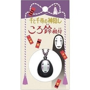 Ensky Spirited Away No Face Bell Strap Charm