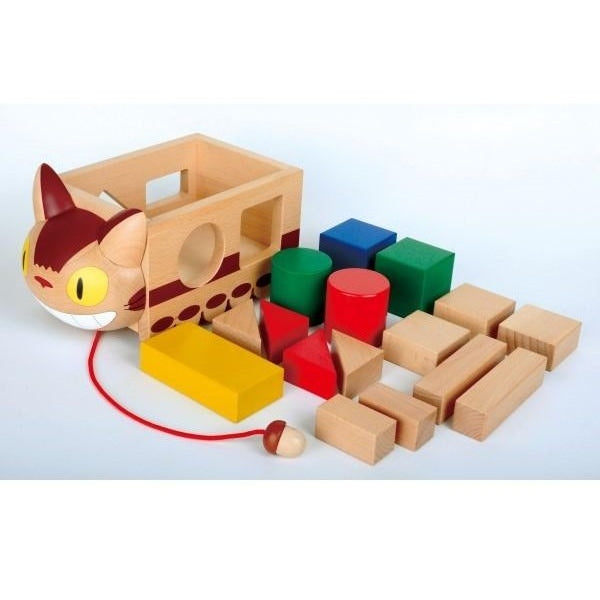 Ensky Studio Ghibli Cat Bus Building Blocks