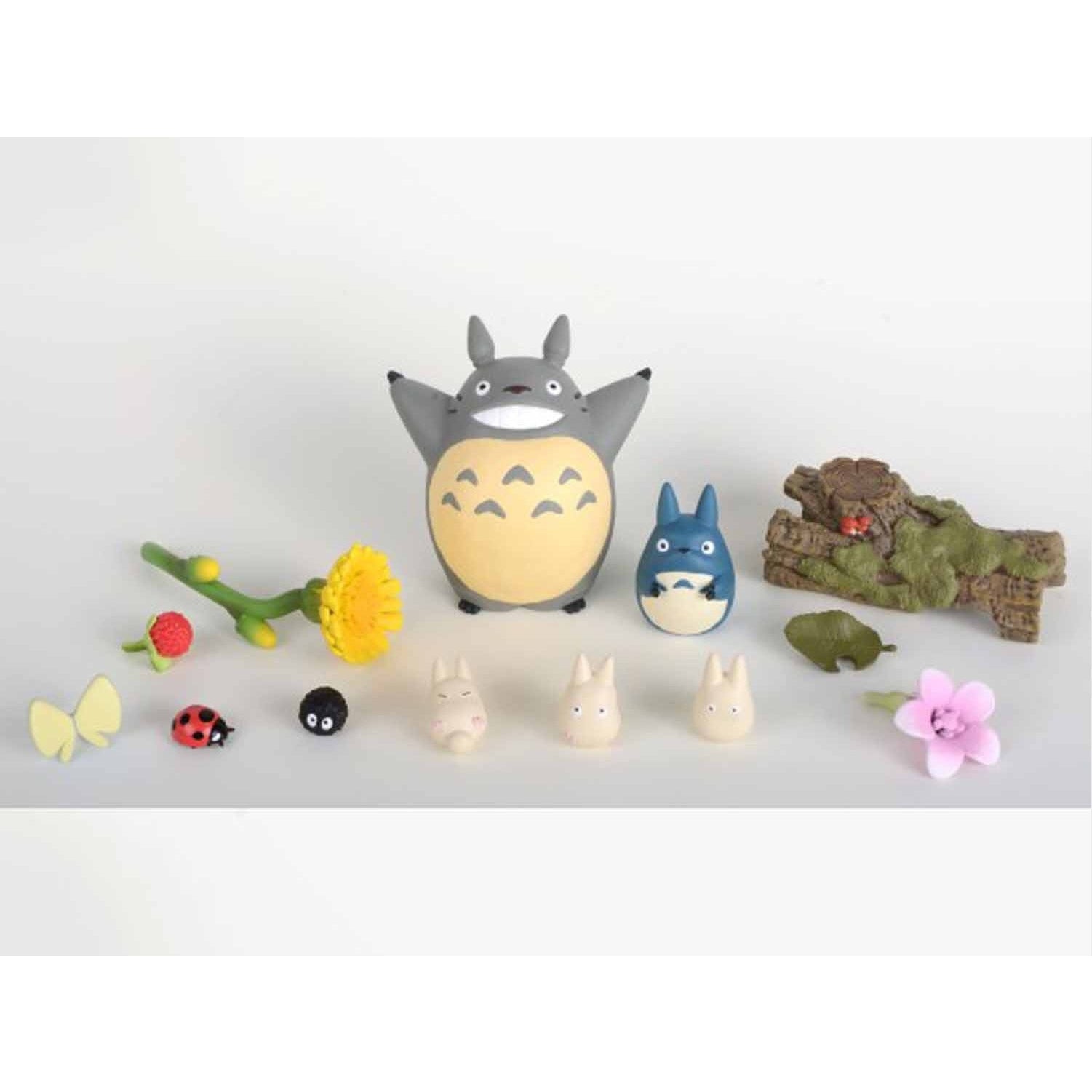 Ensky Studio Ghibli My Neighbour Totoro Floral Stack Figurine