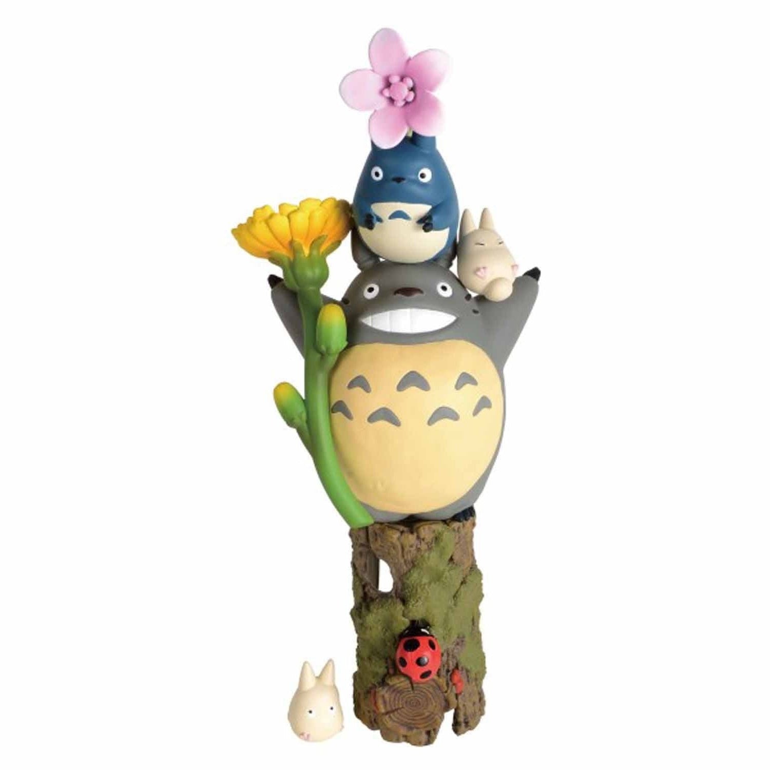 Ensky Studio Ghibli My Neighbour Totoro Floral Stack Figurine