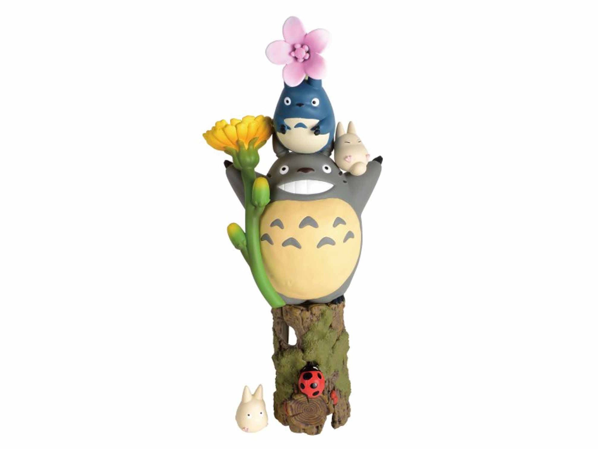 Ensky Studio Ghibli My Neighbour Totoro Floral Stack Figurine