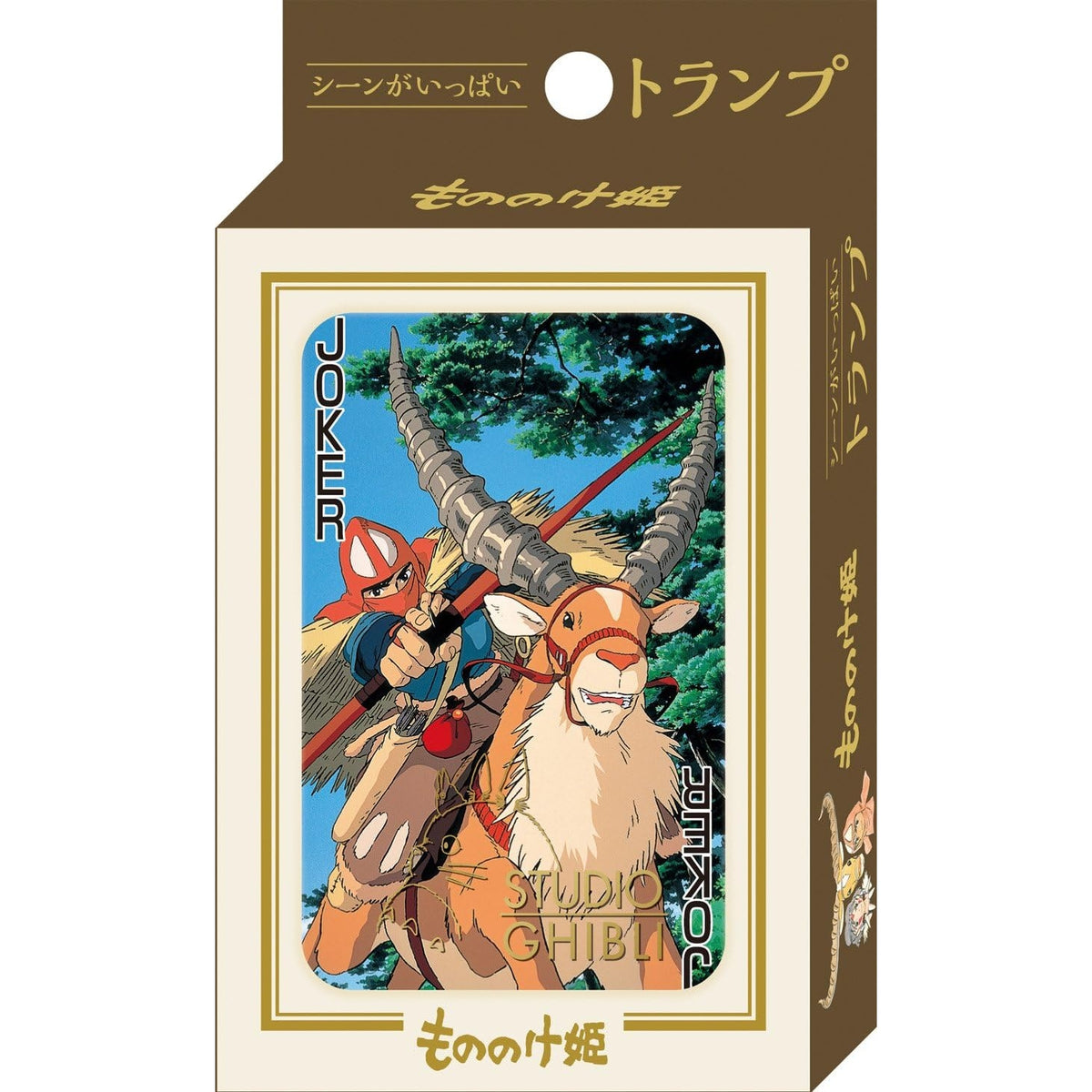 Ensky Studio Ghibli Princess Mononoke Playing Cards