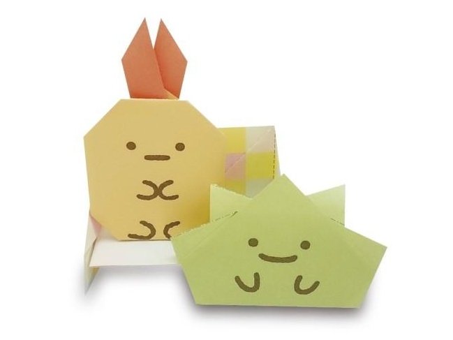 Ensky Sumikko Gurashi Strawberry Fair Origami Set