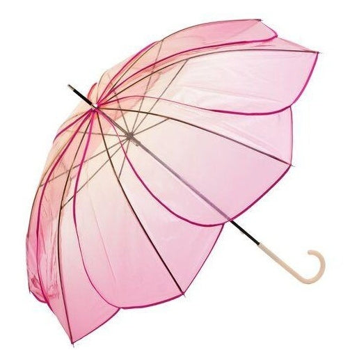 Floral Gradient Vinyl Umbrella 58cm