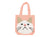 Friendshill Taachan Cat Face Pink A4 Tote Bag