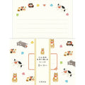 Furukawashiko Hanko Letter Set A5 - Cat and Bell