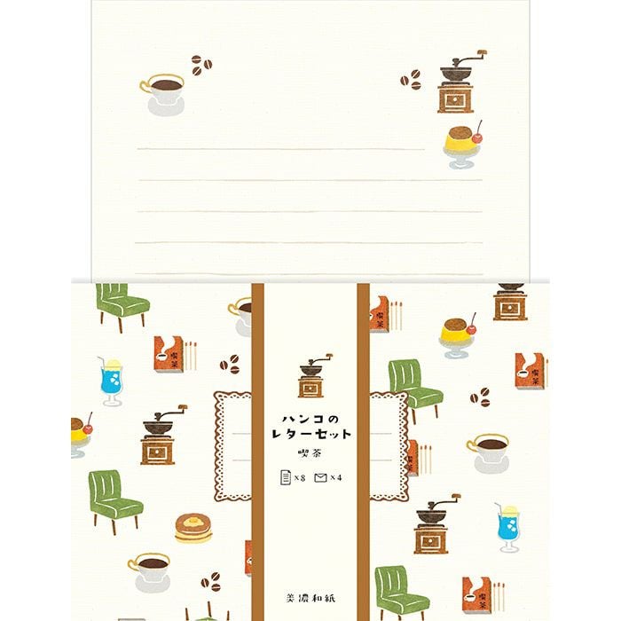 Furukawashiko Hanko Letter Set A5 - Coffee Shop