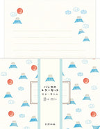 Furukawashiko Hanko Letter Set A5 - Mt Fuji