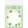 Furukawashiko Hitokoto Fusen Sticky Notes - Clover