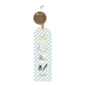 Furukawashiko Hon to Watashi clear bookmark with cat and book illustration