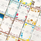 Furukawashiko Otegami Sanpo Mini Letter Set - Lounging Cat