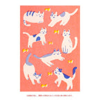 Furukawashiko Retro Print Postcard - Cat Collection