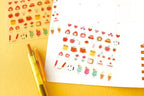 Furukawashiko Watashi Biyori Daily Sticker Sheet - Outing Green
