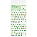 Furukawashiko Watashi Biyori Daily Sticker Sheet - Outing Green