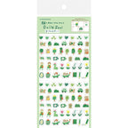 Furukawashiko Watashi Biyori Daily Sticker Sheet - Outing Green