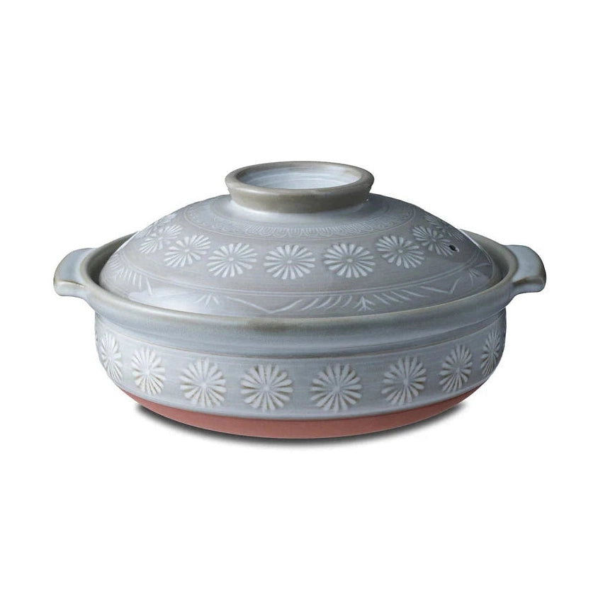 Ginpo Claypot Hana Mishima 4L Size 10