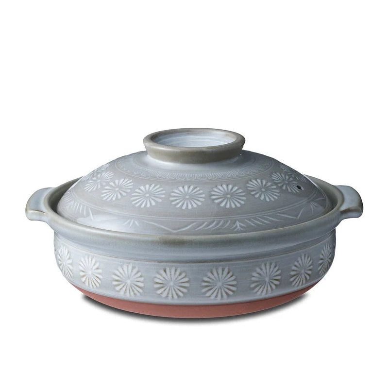 Ginpo Claypot Hana Mishima 4L Size 10