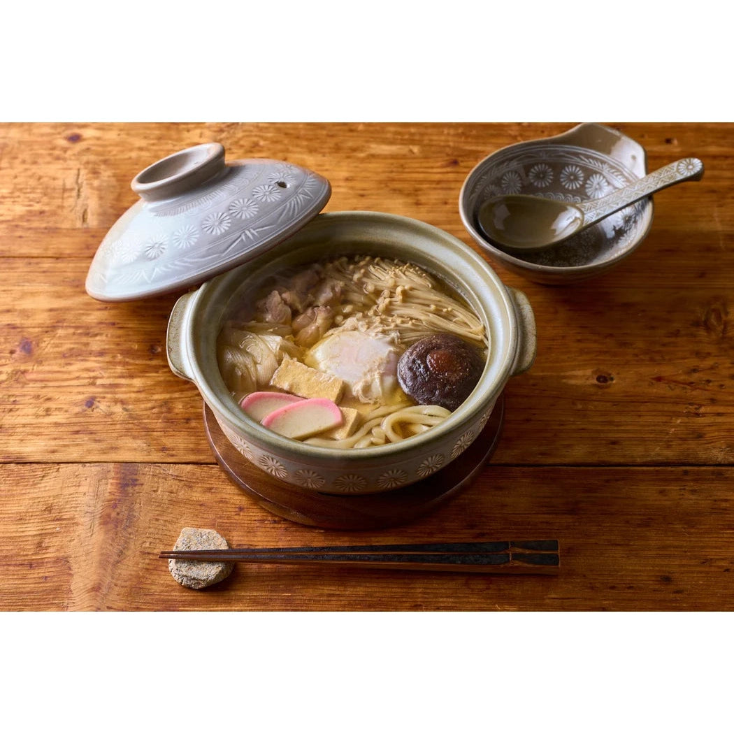 Ginpo Claypot Hana Mishima 4L Size 10