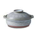 Ginpo Hana Mishima Claypot 0.9L Size 6