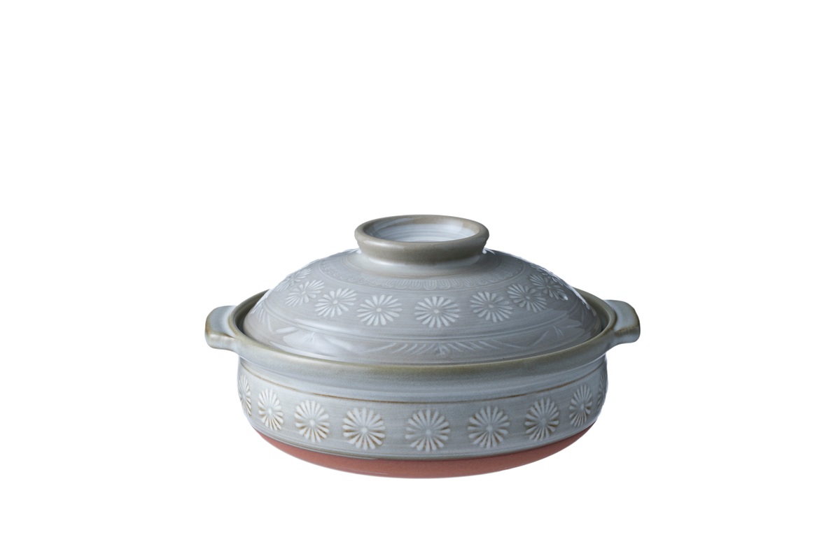 Ginpo Hana Mishima Claypot 2.2L Size 8