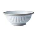 Ginpo Kikka Chrysanthemum Small Bowl 13D - White Kohiki