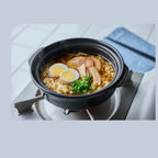 Ginpo Kikka Donabe Clay Pot - Pink Plum - Size 6