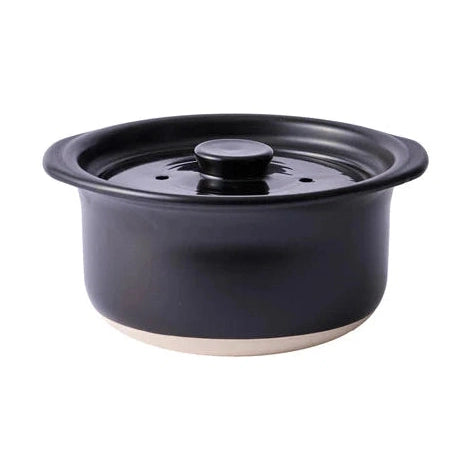 Ginpo Kikka IH Rice Multi Clay Pot 1.1L Size 2 - Pink Plum