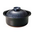 Ginpo Kikka IH Rice Multi Clay Pot 1.8L Size 3 - Navy
