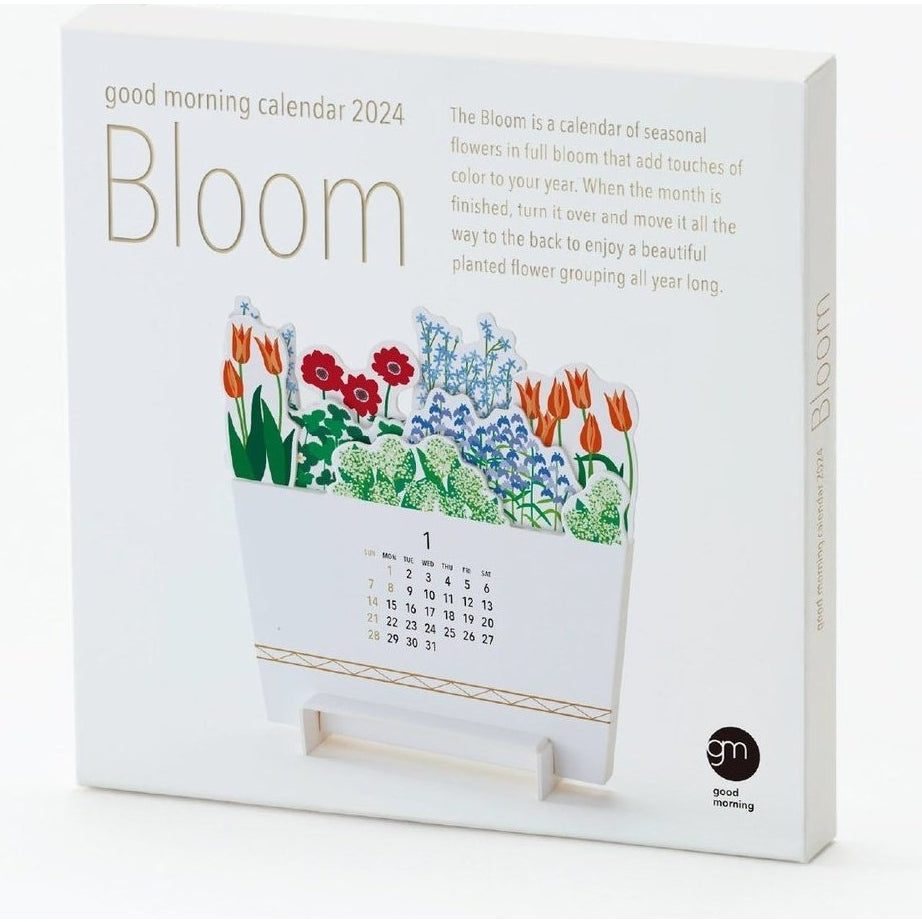 Good Morning Calendar Bloom 2024 MINIMARU